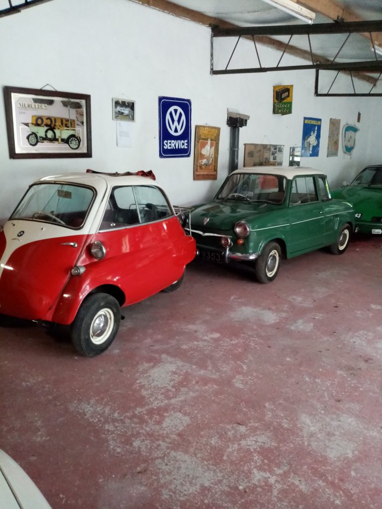 1960 BMW Isetta and 1961 NSU Prinz