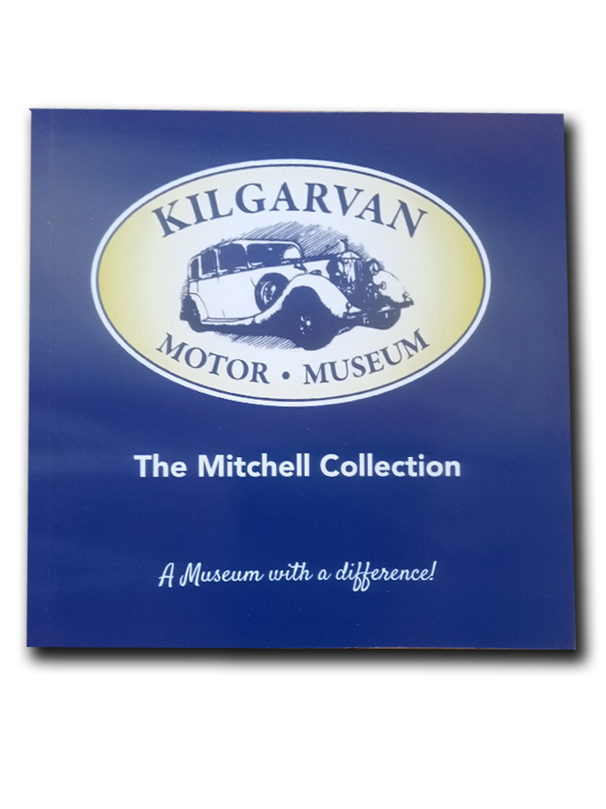 The Mitchell collection is little book with photos and details of all the museum exhibits, a handy momento of the vehicles on display in kilgarvan motor museum.